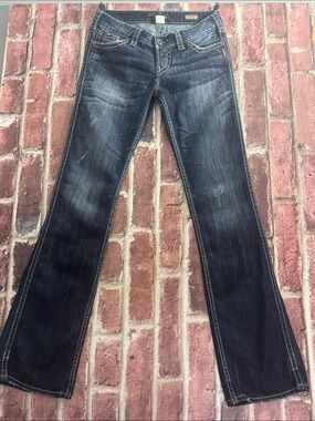 Silver Frances Bootcut Jeans Size 28x33